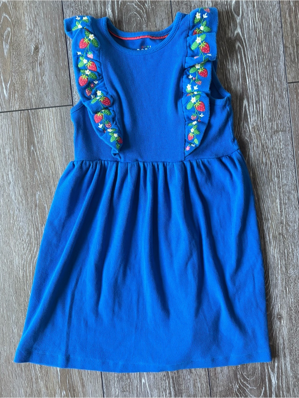 Mini Boden Frieda Strawberry Dress